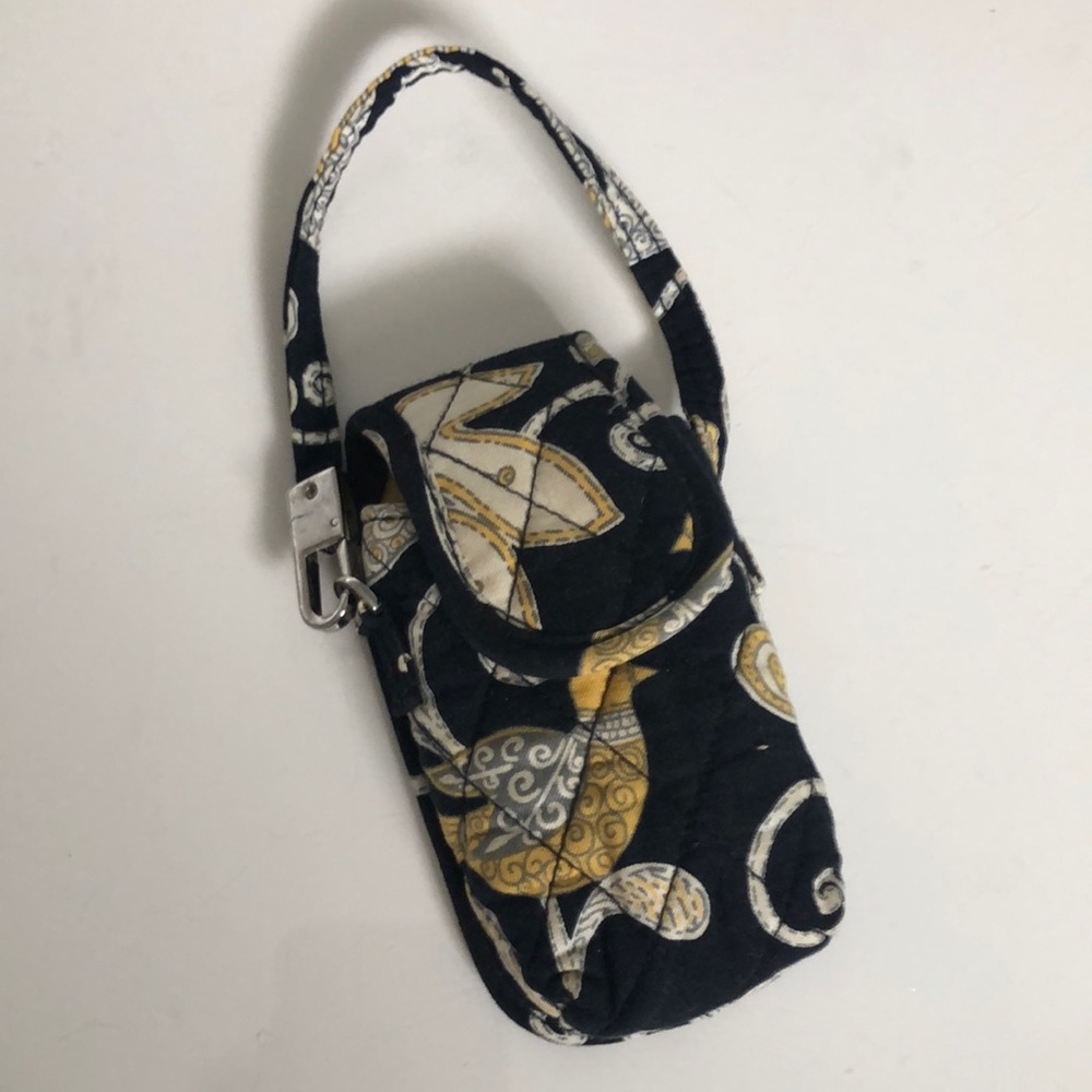 Retired Vera Bradley YELLOW BIRD Tech Cell Phone Case